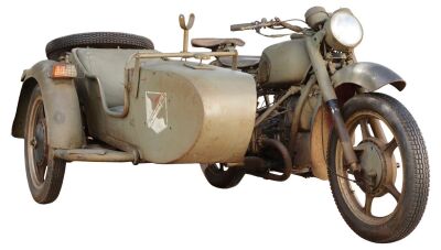 215. Indiana Jones (Harrison Ford) and Henry Jones' (Sean Connery) Photo-Matched 1940s Motorcycle with Sidecar ### INDIANA JONES AND THE LAST CRUSADE (1989)