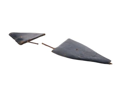 232. Pair of Robert Mattey-Made Shark Pectoral Fins ### UNKNOWN PRODUCTION