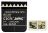 233. Shark Tooth Clapperboard with Framed Unpublished "Bruce" Shark Polaroids ### JAWS (1975)