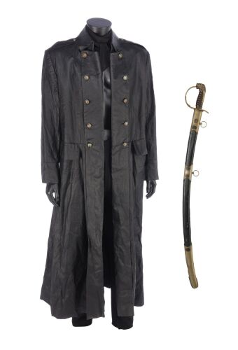 251. Javert's (Russell Crowe) Coat, Trousers, Neckerchief and Stunt Cavalry Saber ### LES MISERABLES (2012)