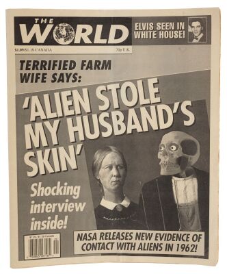 269. Alien Stole My Husband's Skin! The World Tabloid Newspaper ### MEN IN BLACK (1997)