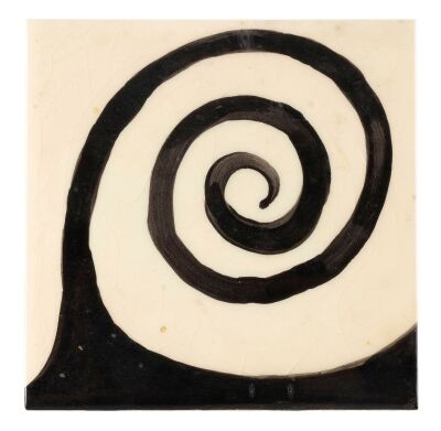 279. Tim Burton Hand-painted Tile ### TIM BURTON