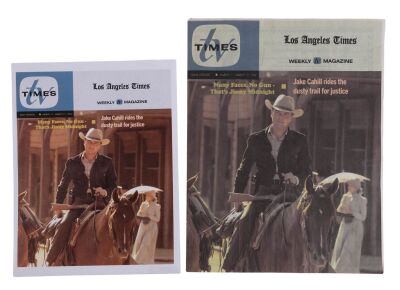 286. Los Angeles Times TV Times Newspaper with Mock-Up ### ONCE UPON A TIME... IN HOLLYWOOD (2019)