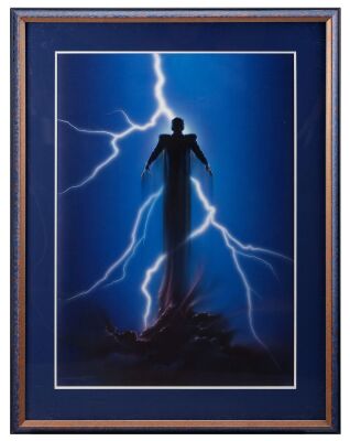 317. Framed Hand-Painted John Alvin Poster Concept Artwork ### THE ROCKETEER (1991)