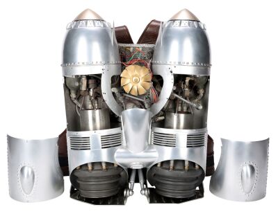 319. The Rocketeer's (Bill Campbell) Practical Flame-Firing SFX Cirrus X3 Rocket-Pack ### THE ROCKETEER (1991)
