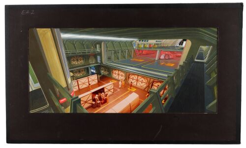 334. Hand-Painted Andrew Probert Enterprise Cargo Bay Matte Prelim ### STAR TREK: THE MOTION PICTURE (1979)