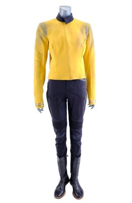 343. Number One's (Rebecca Romijn) Screen-Matched Distressed Starfleet Command Uniform ### STAR TREK: DISCOVERY (T.V. SERIES, 2017-2024)