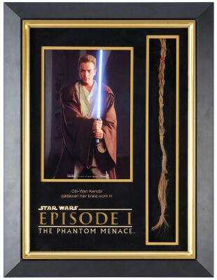 346. Obi-Wan Kenobi's (Ewan McGregor) Framed Padawan Braid ### STAR WARS: THE PHANTOM MENACE (1999)