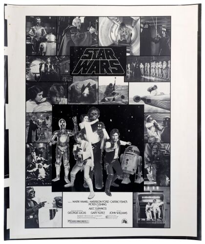 359. Unused Collage Poster Test ### STAR WARS: A NEW HOPE (1977)