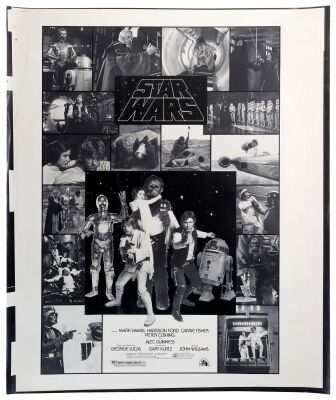 359. Unused Collage Poster Test ### STAR WARS: A NEW HOPE (1977)