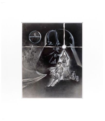360. Mixed-Media Final Newspaper Ad Slick Artwork ### STAR WARS: A NEW HOPE (1977)