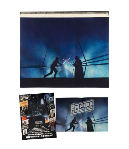 362. Hand-Airbrushed Cloud City Duel Artwork Used in Foldout Box Office Advertisement ### STAR WARS: THE EMPIRE STRIKES BACK (1980)