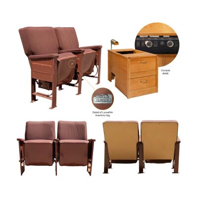 383. Set of 22 ILM Screening Room Chairs with Center Console ### INDUSTRIAL LIGHT & MAGIC (ILM)