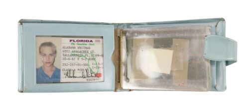 415. Alabama's (Patricia Arquette) Wallet with Driver's License ### TRUE ROMANCE (1993)