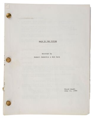 469. Third Draft Script ### BACK TO THE FUTURE (1985)
