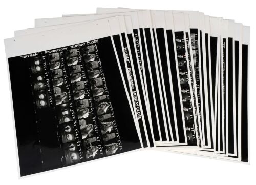 485. Set of 25 Key Cast and Crew Contact Sheets ### BATMAN (1989)