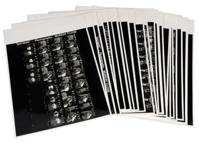 485. Set of 25 Key Cast and Crew Contact Sheets ### BATMAN (1989)