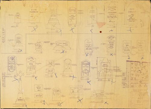 495. Set of Seven Blueprints ### BATMAN RETURNS (1992)