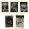 527. Set of Five Hand-Drawn David B. Mattingly Poster Concept Artworks ### THE BLACK HOLE (1979)