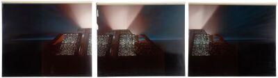529. Mark Stetson Collection: Set of Three Hand-Airbrushed, Board-Backed Visual Effects Tyrell Pyramid Photos ### BLADE RUNNER (1982)