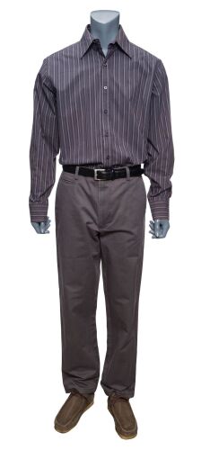 542. Walter White's (Bryan Cranston) Striped Shirt Costume ### BREAKING BAD (T.V. SERIES, 2008-2013)