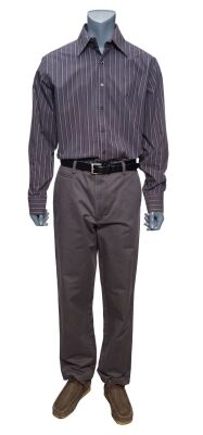 542. Walter White's (Bryan Cranston) Striped Shirt Costume ### BREAKING BAD (T.V. SERIES, 2008-2013)