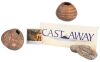 554. Chuck Noland's (Tom Hanks) Carvings with Continuity Photo and Parking Placard ### CAST AWAY (2000)
