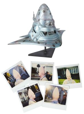 567. Mark Stetson Collection: Mark Stetson Collection: Conehead Ship Model Miniature with Continuity Photos ### CONEHEADS (1993)
