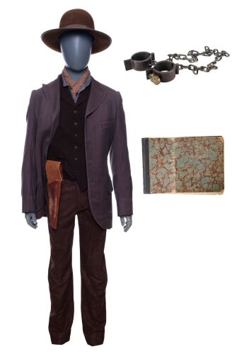 583. Percy Dolarhyde's (Paul Dano) Costume with Ledger Book and Manacles ### COWBOYS & ALIENS (2011)