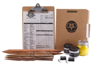 598. Collection of Stakes with Union Folder, Pool Services Forms, Sunscreen, and Shower Powder ### DAYSHIFT (2022)