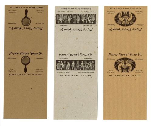 633. Set of Three Paper Street Soap Co. Labels ### FIGHT CLUB (1999)