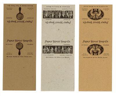 633. Set of Three Paper Street Soap Co. Labels ### FIGHT CLUB (1999)