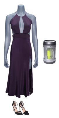 649. Sadie Rhodes's Final Fight Costume with Aztec Canister ### GHOSTED (2023)