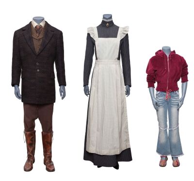 682. Megan Evers (Aree Davis), Emma (Dina Winters), and Ezra's (Wallace Shawn) Costumes ### THE HAUNTED MANSION (2003)