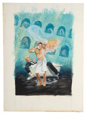 694. Hand-Painted Poster Concept Artwork ### HIGH SPIRITS (1988)