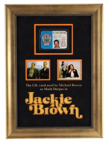 722. Detective Mark Dargus' (Michael Bowen) Framed LAPD ID ### JACKIE BROWN (1997)