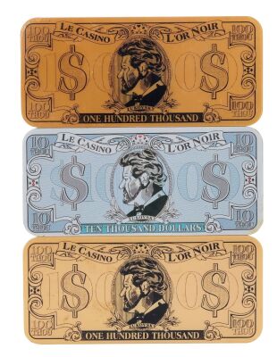 723. Set of Three Casino L'or Noir Plaques ### JAMES BOND: THE WORLD IS NOT ENOUGH (1999)