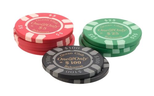 727. Collection of Nine One & Only Ocean Club Poker Chips ### JAMES BOND: CASINO ROYALE (2006)