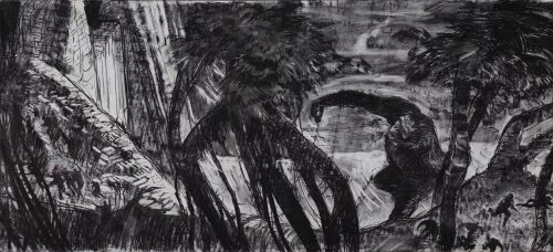 750. Hand-Drawn David J. Negron, Sr. "Kong at Village Gate" Concept Artwork ### KING KONG (1976)