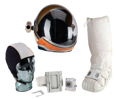 765. Mark Watney's (Matt Damon) Helmet, Boot, Skullcap, and Spacesuit Accessories ### THE MARTIAN (2015)