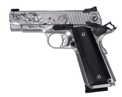 775. Bug's (Jessica Henwick) Stunt Nighthawk Custom Pistol with Alice in Wonderland Etched Slide ### THE MATRIX RESURRECTIONS (2021)