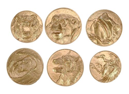 788. Set of Six Production-Made Power Coins ### MIGHTY MORPHIN POWER RANGERS: THE MOVIE (1995)