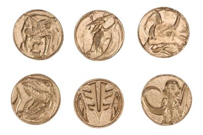 789. Set of Six Production-Made Power Coins ### MIGHTY MORPHIN POWER RANGERS: THE MOVIE (1995)