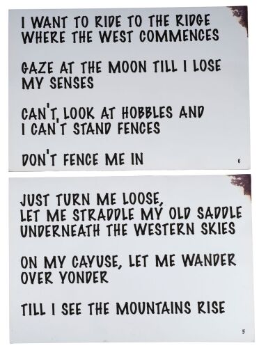 811. Rick Dalton's (Leonardo DiCaprio) Hullabaloo Cue Cards ### ONCE UPON A TIME... IN HOLLYWOOD (2019)