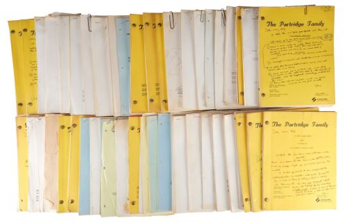 821. Collection of 36 Annotated Scripts ### THE PARTRIDGE FAMILY (1970-1974)