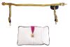 830. James Norrington's (Jack Davenport) Commodore Medal and Sword Belt with Display Pillow ### PIRATES OF THE CARIBBEAN: THE CURSE OF THE BLACK PEARL (2003)