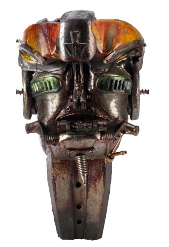 859. Bronze-Color Background Robot Head ### REAL STEEL (2011)