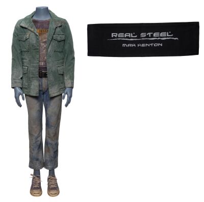 867. Max Kenton's (Dakota Goyo) Muddy Jacket Costume with Chairback ### REAL STEEL (2011)
