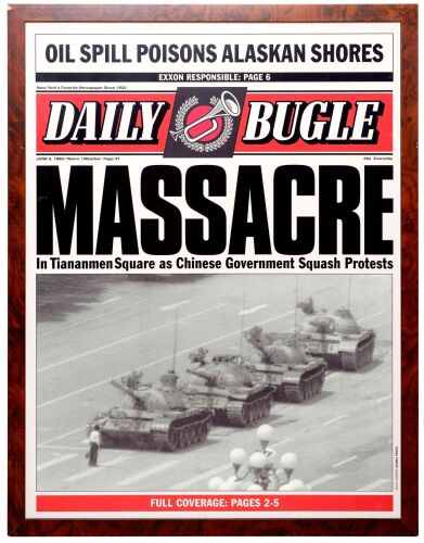 905. Framed Large "Massacre" Daily Bugle Newspaper Cover ### SPIDER-MAN (2002)