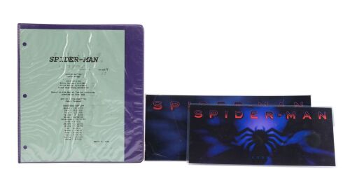 908. Production Script Binder and Parking Placards ### SPIDER-MAN (2002)